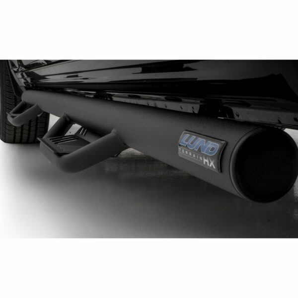 Lund 34641389 Black Steel Terrain HX Extreme Step Nerf Bars for 2019-2022 Ram 1500 Crew Cab
