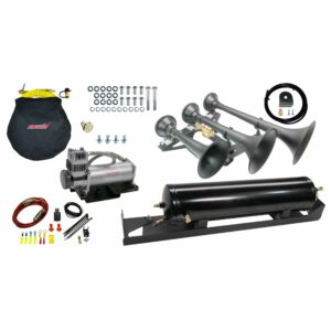 Kleinn Air Horns - SDKIT17-734STL - Ford Bolt-On Train Horn
