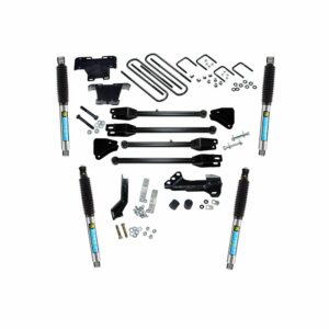 SUPERLIFT 4-LINK LIFT KIT FD F250/350 4WD DSL W/BLSTN SHOCKS 17-22 4in