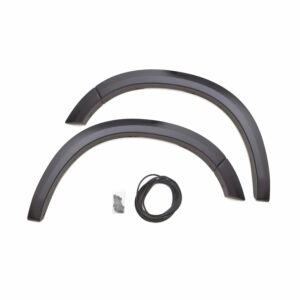 Lund SX204SA Elite Series Black Sport Style Smooth Finish Front Fender Flares for 2019-2022 Ram 1500 Classic, 2009-2018 Ram 1500 (Excludes Sport and Express)