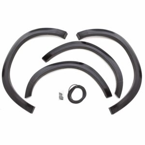 Lund SX204S Elite Series Black Sport Style Smooth Finish 4-Piece Fender Flare Set for 2019-2022 Ram 1500 Classic, 2009-2018 Ram 1500 (Excludes Sport and Express)