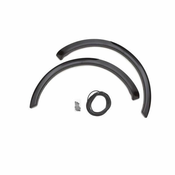 Lund SX312SA Elite Series Black Sport Style Smooth Finish Front Fender Flares for 2009-2014 Ford F-150 (Excludes Raptor and Platinum)