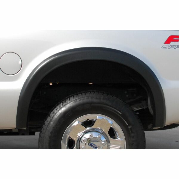 Lund SX313T Elite Series Black Sport Style Textured Finish 4-Piece Fender Flare Set for 2008-2010 Ford F-250, F-350 (Excludes Dually)