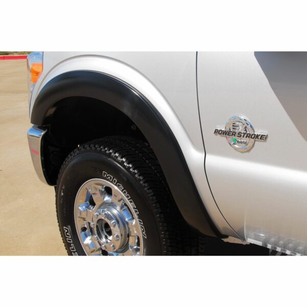 Lund SX314TA Elite Series Black Sport Style Textured Finish Front Fender Flares for 2011-2016 Ford F-250, F-350 (Excludes Dually)