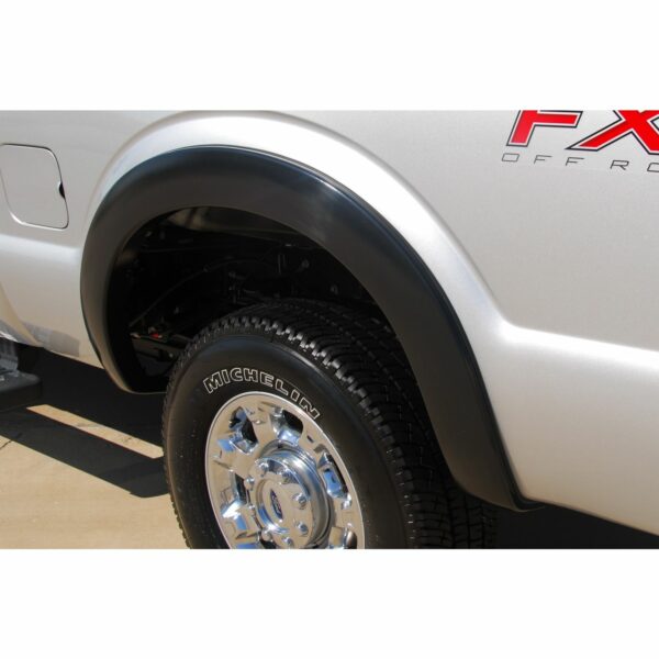 Lund SX314SB Elite Series Black Sport Style Smooth Finish Rear Fender Flares for 2011-2016 Ford F-250, F-350 (Excludes Dually)