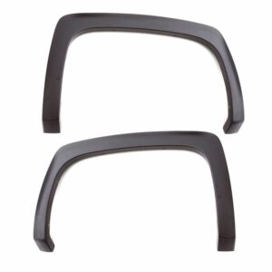 Lund SX117SB Elite Series Black Sport Style Smooth Finish Rear Fender Flares for 2014-2015 Sierra 1500