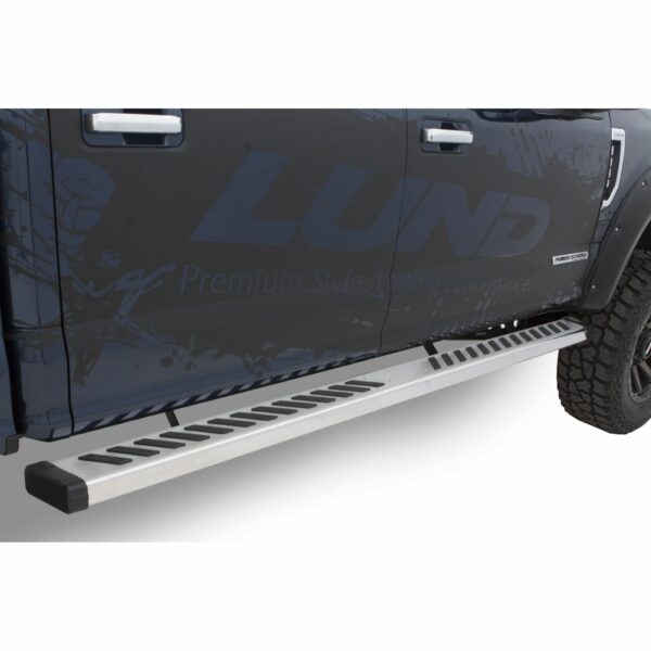 Lund 28665046 Summit Ridge 2.0 Running Board Kit - Polished Stainless for 2019-2024 Ram 1500 Extended Cab