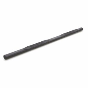 Lund 23684782 Black Steel 4 Inch Oval Straight Nerf Bars for 2019-2024 Ram 1500 Crew Cab