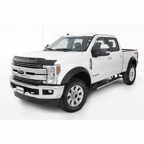 Bushwacker 20951-02 DRT Style Fender Flares; Front and Rear for 2017-2022 Ford F-250 Super Duty, F-350 Super Duty