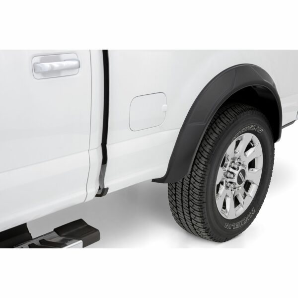 Bushwacker 20951-02 DRT Style Fender Flares; Front and Rear for 2017-2022 Ford F-250 Super Duty, F-350 Super Duty