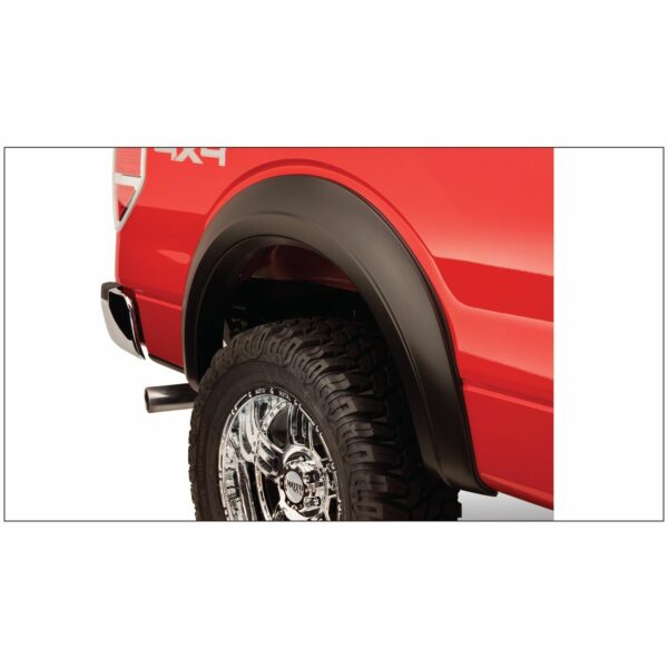 Bushwacker 20904-11 Black Extend-A-Fender Style Smooth Finish 4-Piece Fender Flare Set for 1992-1996 Ford Bronco, F-150, F-250; 1992-1997 F-350 Super Duty