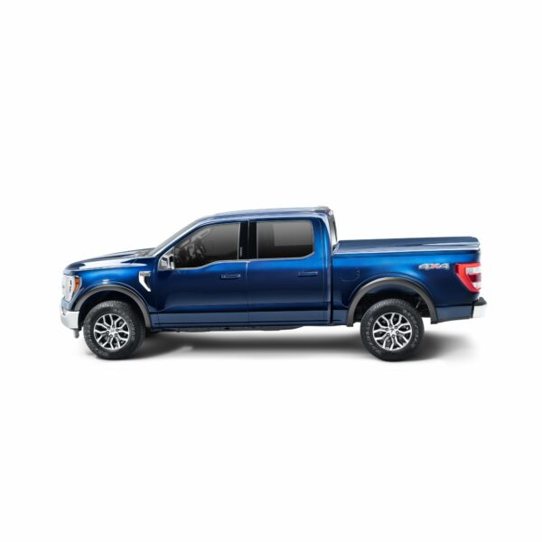 Bushwacker 20962-02 Black OE-Style Smooth Finish 4-Piece Fender Flare Set for 2021-2022 Ford F-150; Will not fit F150 Lightning