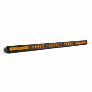 Light bar featuring advanced TIR optics for high efficiency and focus.