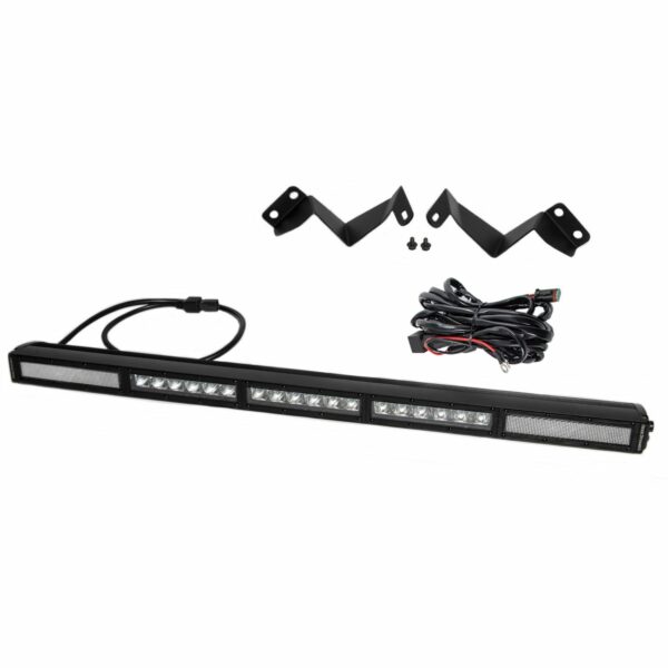 Light bar featuring advanced TIR optics for high efficiency and focus.
