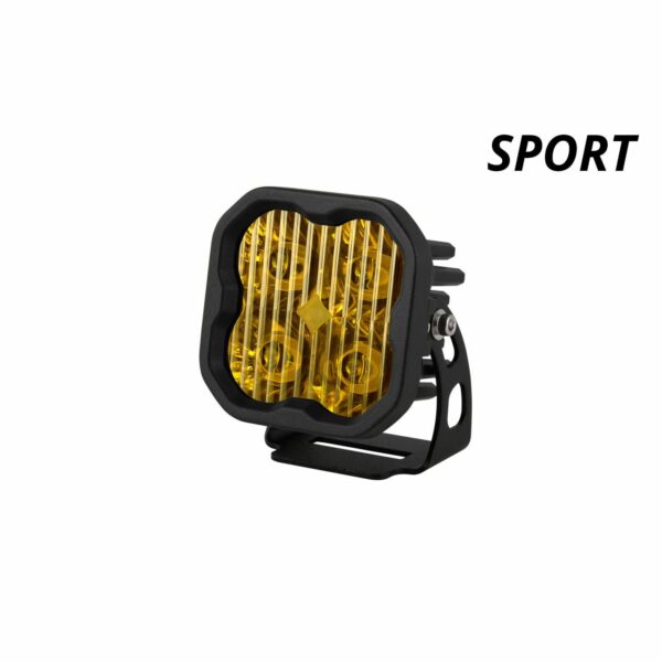 Pod light featuring advanced TIR optics for high efficiency and focus.