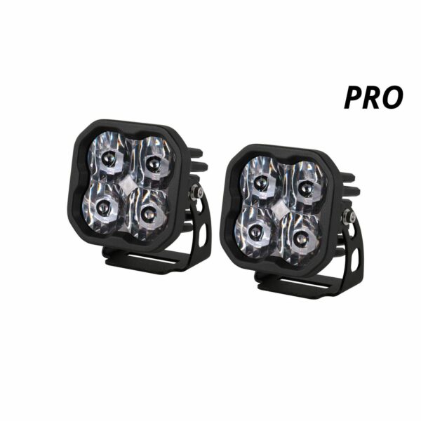 Pod light featuring advanced TIR optics for high efficiency and focus.