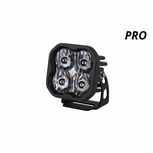 Pod light featuring advanced TIR optics for high efficiency and focus.