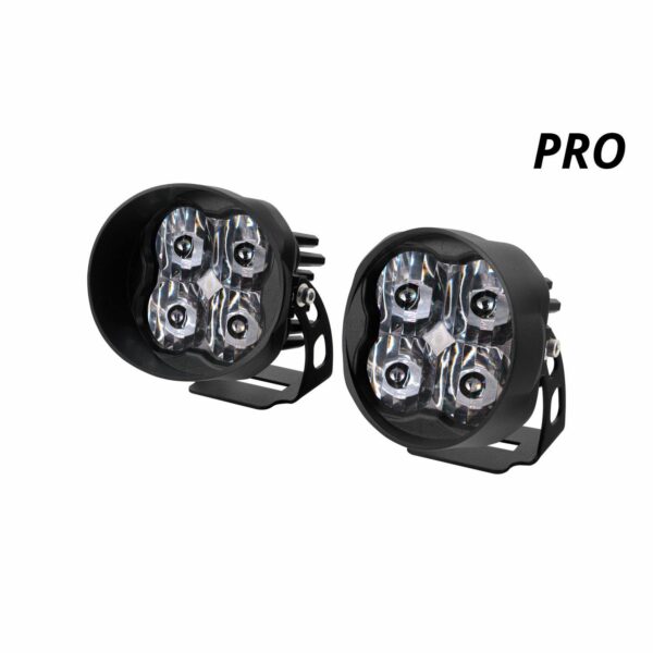 Pod light featuring advanced TIR optics for high efficiency and focus.