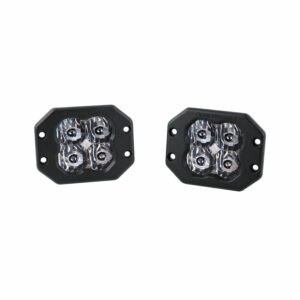 Pod light featuring advanced TIR optics for high efficiency and focus.