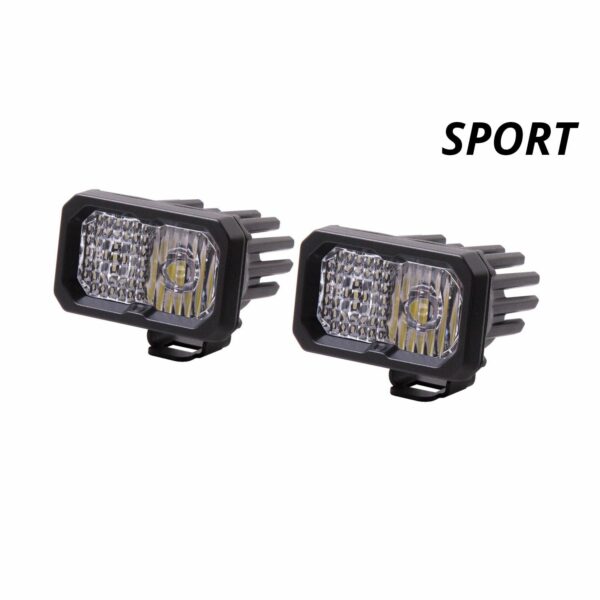 Pod light featuring modern TIR optics for the highest intensity on the market.