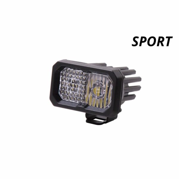 Pod light featuring modern TIR optics for the highest intensity on the market.