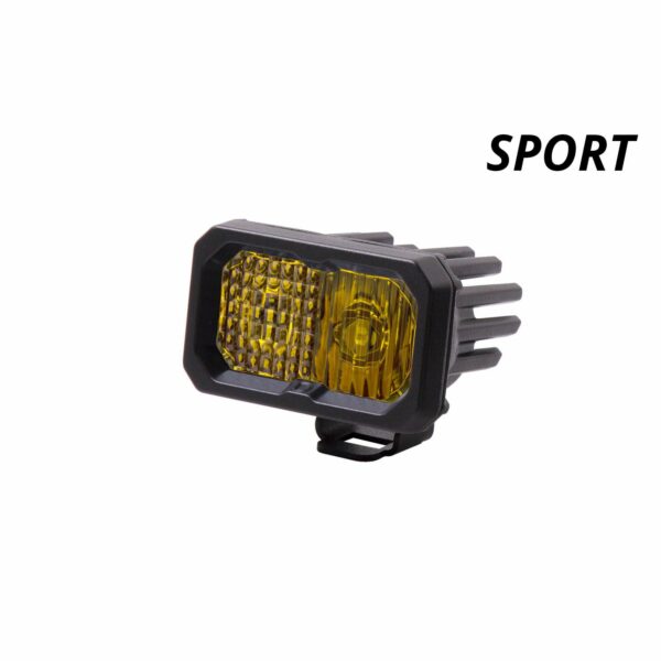 Pod light featuring modern TIR optics for the highest intensity on the market.