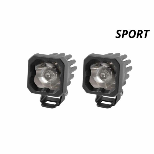 Pod light featuring modern TIR optics for the highest intensity on the market.