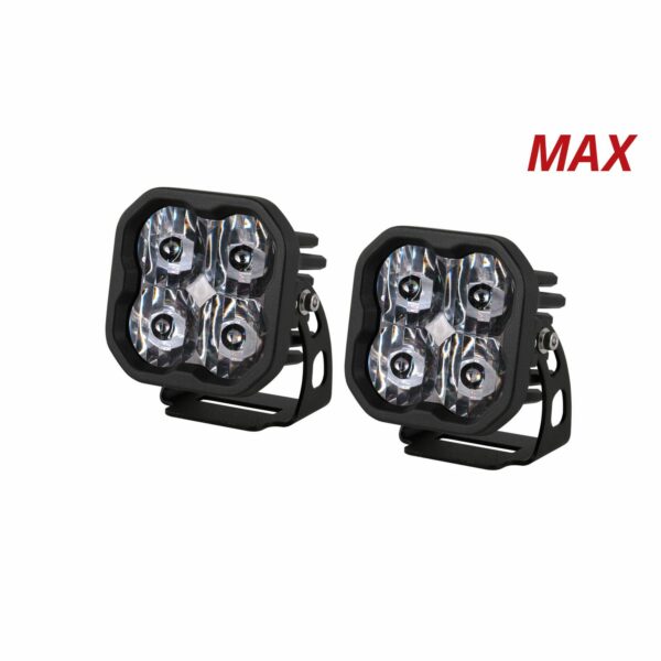 Pod light featuring advanced TIR optics for high efficiency and focus.