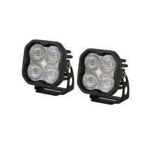 Pod light featuring advanced TIR optics for high efficiency and focus.
