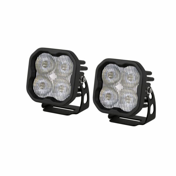 Pod light featuring advanced TIR optics for high efficiency and focus.
