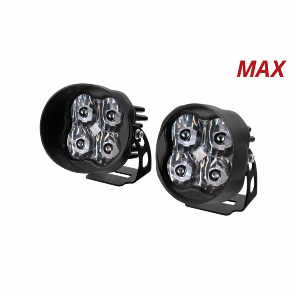 Pod light featuring advanced TIR optics for high efficiency and focus.