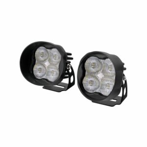 Pod light featuring advanced TIR optics for high efficiency and focus.