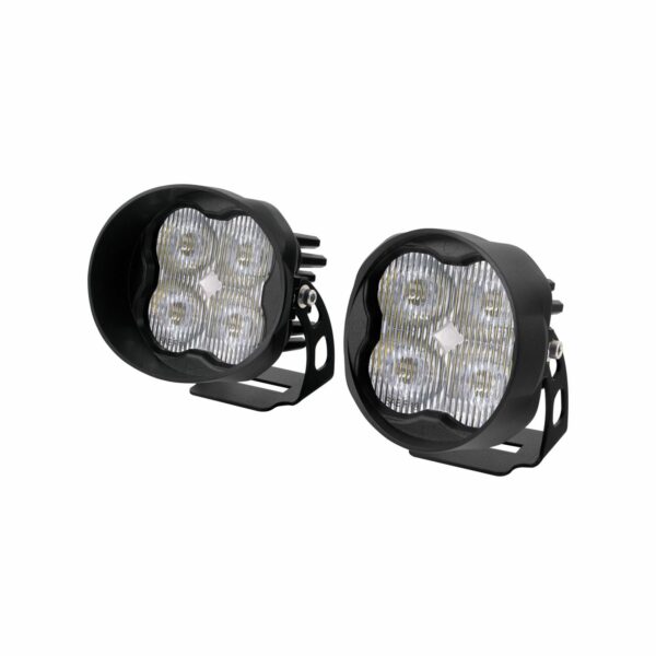 Pod light featuring advanced TIR optics for high efficiency and focus.