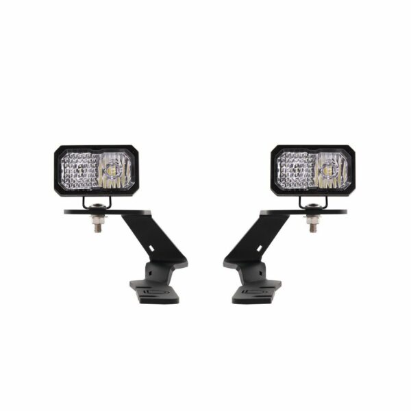 Allows you to mount two Stage Series 2" LED Pods above the hood.