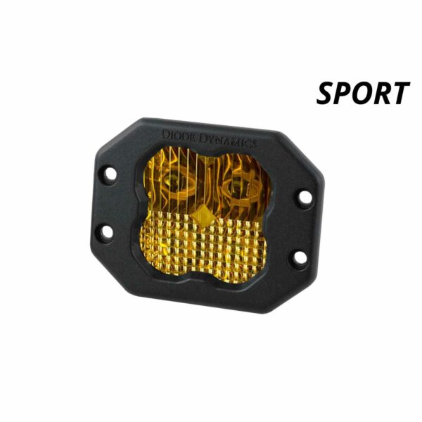 Pod light featuring advanced TIR optics for high efficiency and focus.