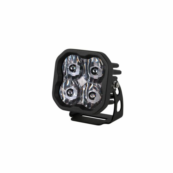 Pod light featuring advanced TIR optics for high efficiency and focus.