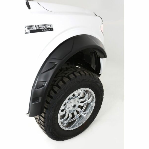 Bushwacker 20958-02 DRT Style Fender Flares; Front and Rear for 2018-2020 Ford F-150