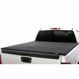Lund 96866 Genesis Elite Roll Up Truck Bed Tonneau Cover for 2004-2015 Nissan Titan, With or Without Utility Track; Fits 5.6 Ft. Bed