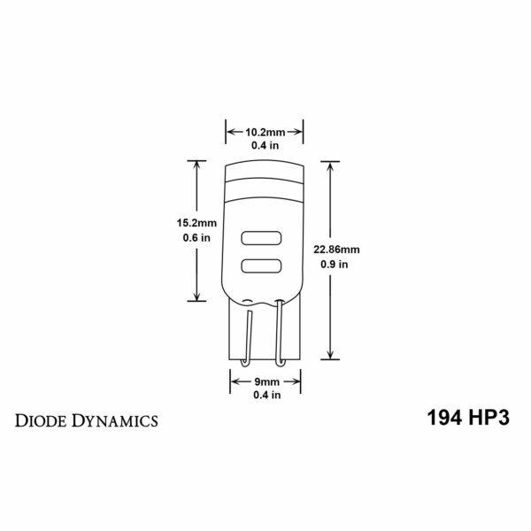 Direct replacement for your factory bulb.