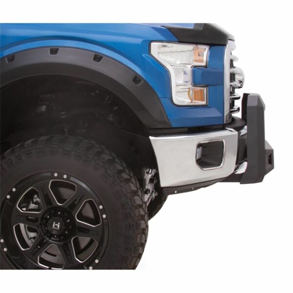 Lund 86521206 Revolution Black Steel Bull Bar with Integrated LED Light Bar for 2004-2024 Ford F-150 (Excludes Heritage)