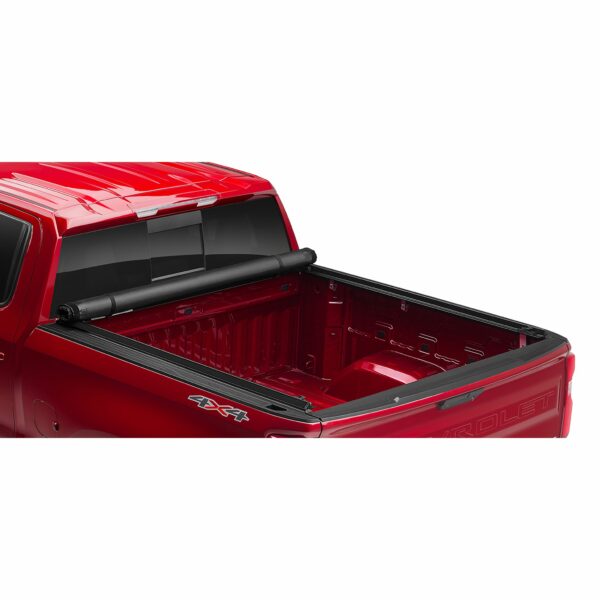 Lund 96095 Genesis Roll Up Truck Bed Tonneau Cover for 2007-2013 Silverado/Sierra 1500, 2007-2014 Silverado/Sierra 2500/3500; Fits 5.8 Ft. Bed