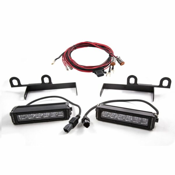 Light bar featuring advanced TIR optics for high efficiency and focus.