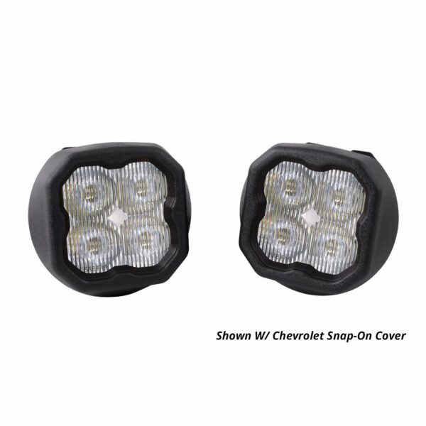 Pod light featuring advanced TIR optics for high efficiency and focus.