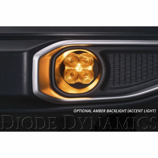 Pod light featuring advanced TIR optics for high efficiency and focus.