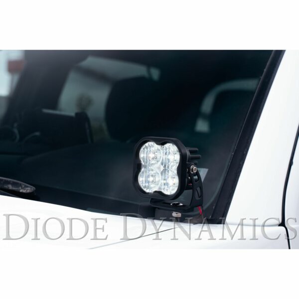 Pod light featuring advanced TIR optics for high efficiency and focus.
