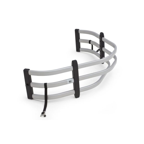 AMP Research 74809-00A Silver BedXTender HD Moto for 04-12 Colorado/Canyon, 1996-2004 Sonoma, 1987-2011 Dodge Dakota, 1998-2017 Nissan Frontier, 00-06 Toyota Tundra, 05-15 Toyota Tacoma, 1998-2006 Mazda B-Series, 07-09 Mitsubishi Raider, Standard Bed