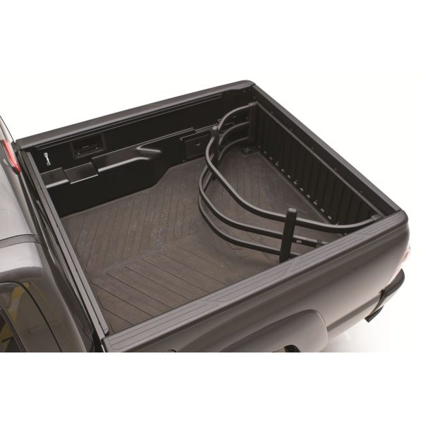 AMP Research 74809-01A Black BedXTender HD Moto for 04-12 Colorado/Canyon, 1996-2004 Sonoma, 1987-2011 Dodge Dakota, 1998-2017 Nissan Frontier, 00-06 Toyota Tundra, 05-15 Toyota Tacoma, 1998-2006 Mazda B-Series, 07-09 Mitsubishi Raider, Standard Bed