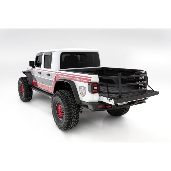 AMP Research 74833-01A BedXTender HD Sport Truck Bed Extender 20-24 Jeep Gladiator