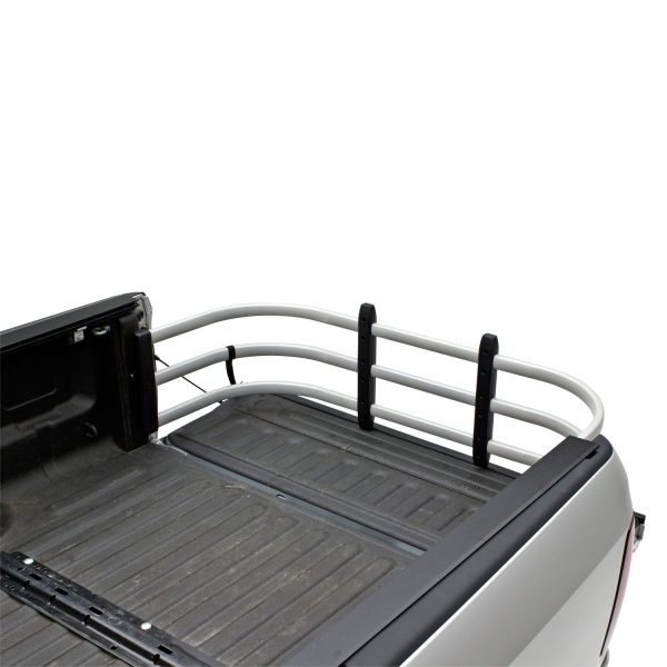 AMP Research 74841-00A Silver BedXTender HD Max Truck Bed Extender 19-24 Chevrolet Silverado/GMC Sierra 1500, 22 Silverado LTD/Sierra Limited, 20-24 Chevrolet Silverado/GMC Sierra 2500/3500, Excl models with Multipro Tailgate, Standard Bed